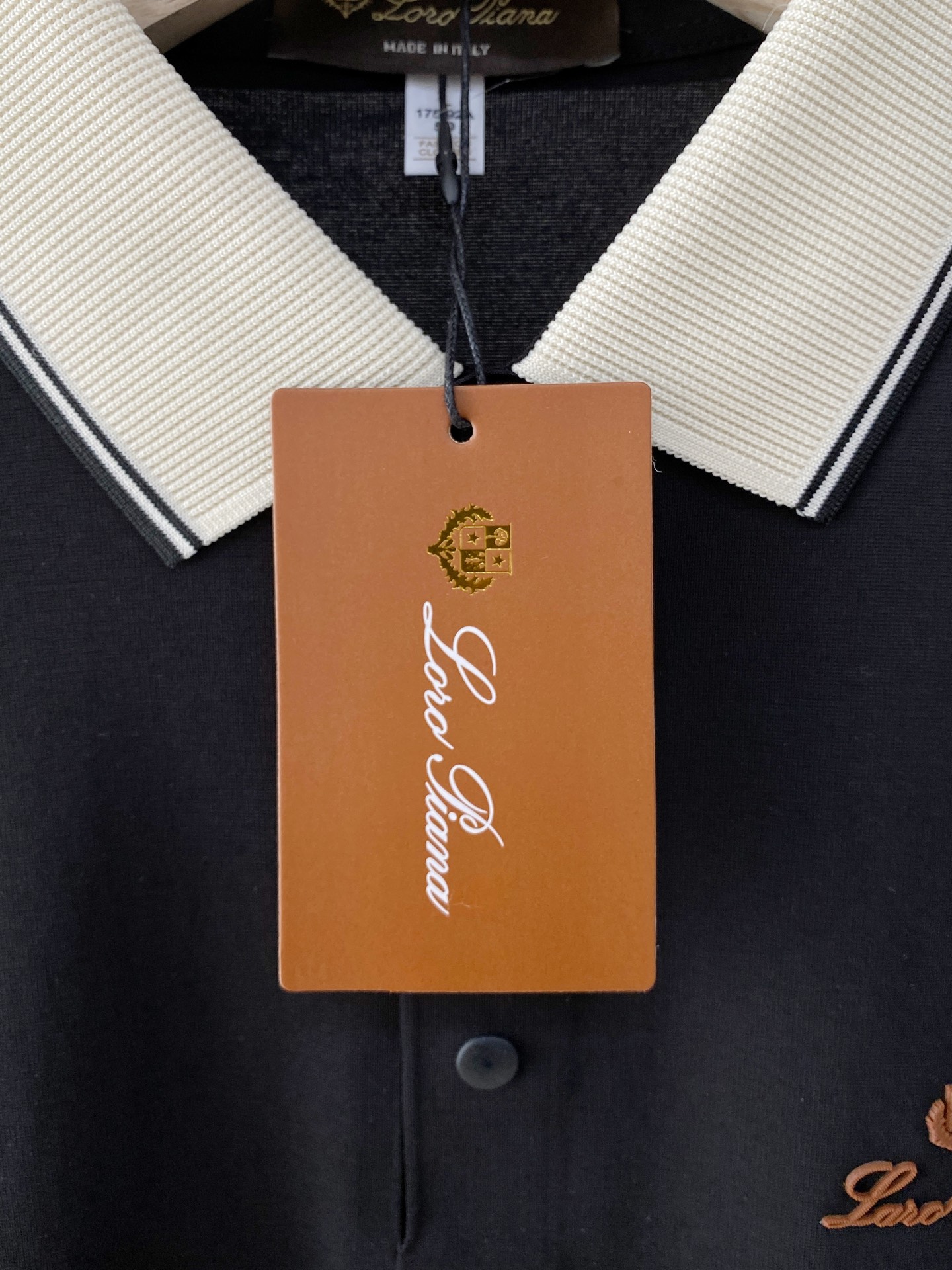 Loro Piana 独家专供新款原单男士Polo长袖高端定制 高版本 时尚百搭爆款⚠️⚠️✨✨原版进口纯棉面料 胸前l