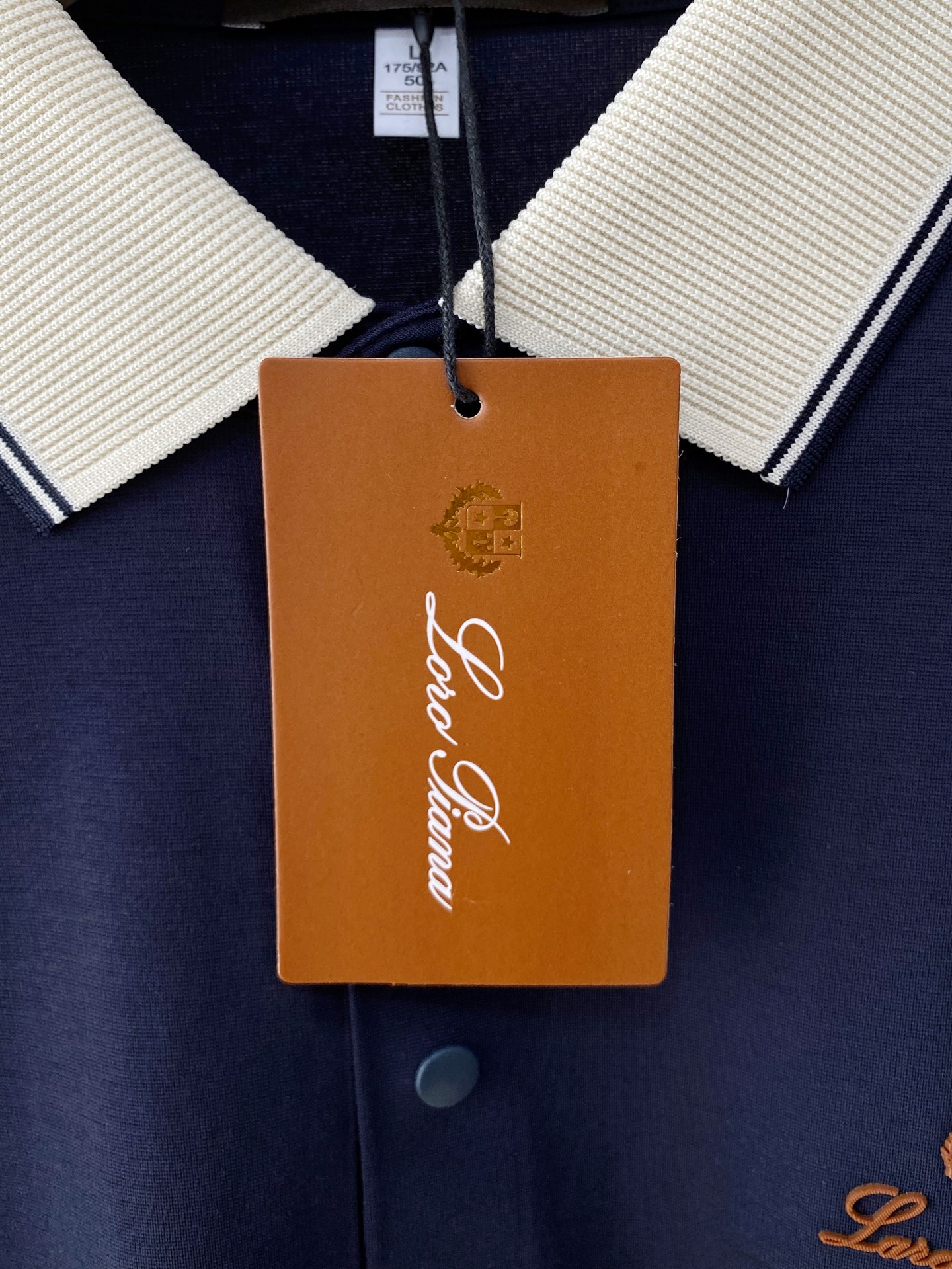Loro Piana 独家专供新款原单男士Polo长袖高端定制 高版本 时尚百搭爆款⚠️⚠️✨✨原版进口纯棉面料 胸前l