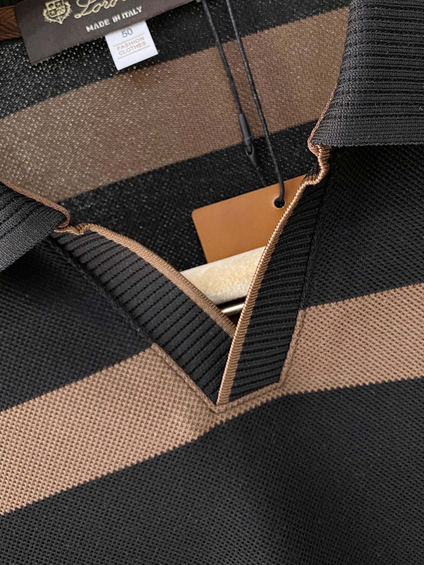 Loro Piana 独家专供新款原单男士Polo长袖高端定制 高版本 时尚百搭爆款⚠️⚠️✨✨原版进口纯棉面料 胸前l