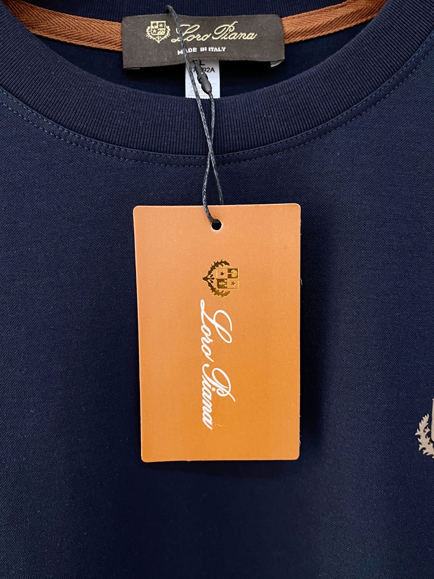 Loro Piana 独家专供新款原单男士Polo长袖高端定制 高版本 时尚百搭爆款⚠️⚠️✨✨原版进口纯棉面料 胸前l