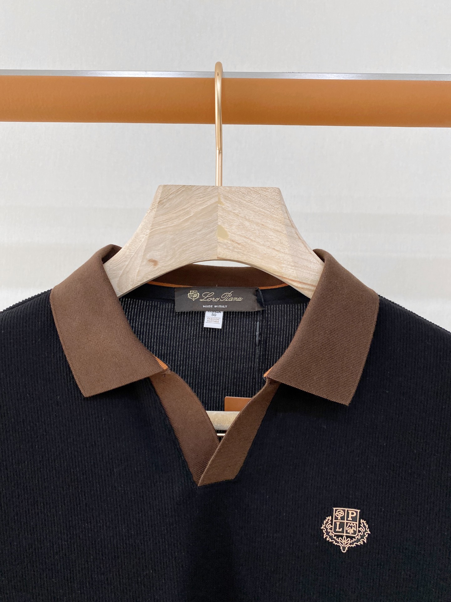 Loro Piana 独家专供新款原单男士Polo长袖高端定制 高版本 时尚百搭爆款⚠️⚠️✨✨原版进口纯棉面料 胸前l