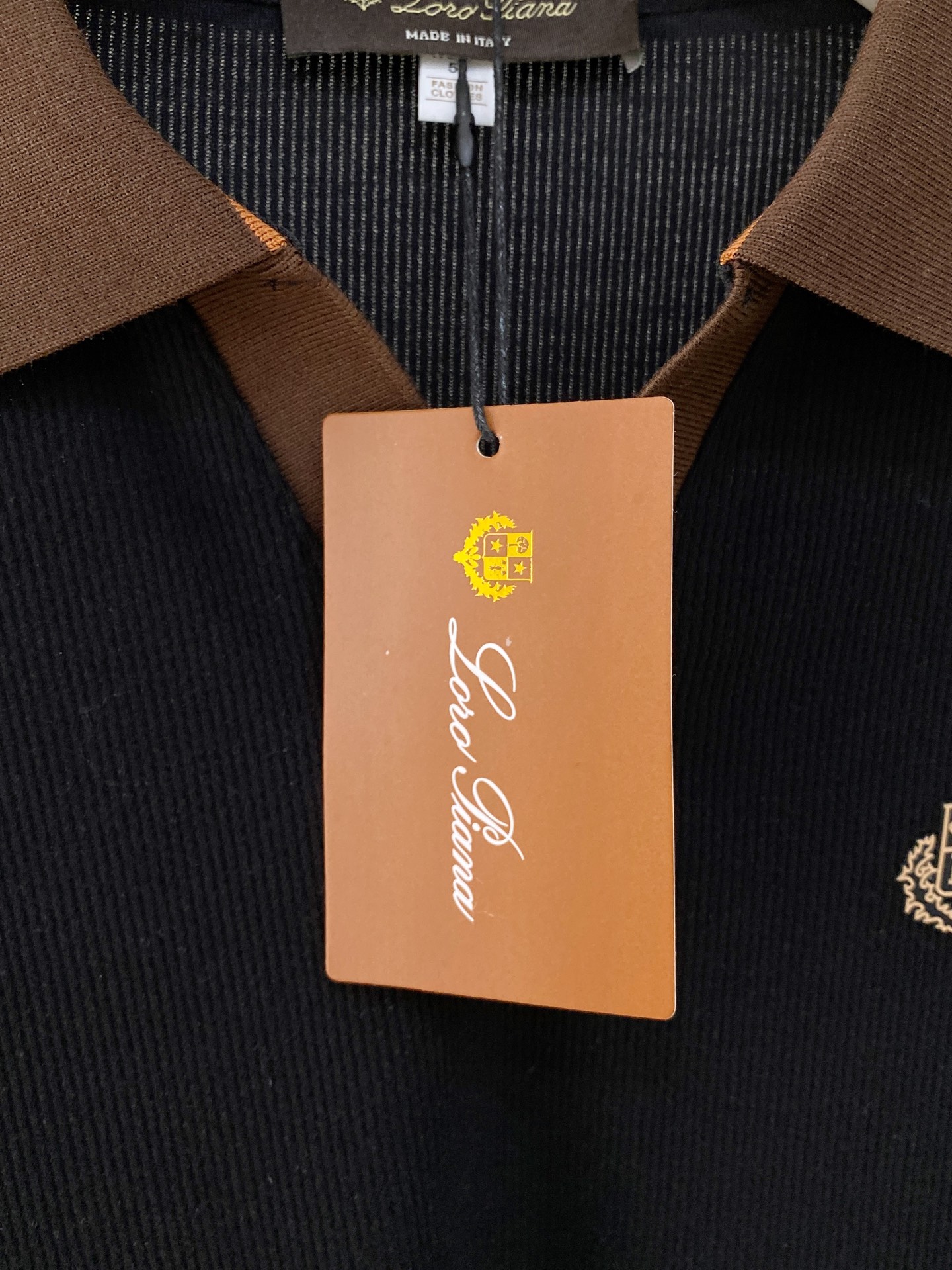 Loro Piana 独家专供新款原单男士Polo长袖高端定制 高版本 时尚百搭爆款⚠️⚠️✨✨原版进口纯棉面料 胸前l