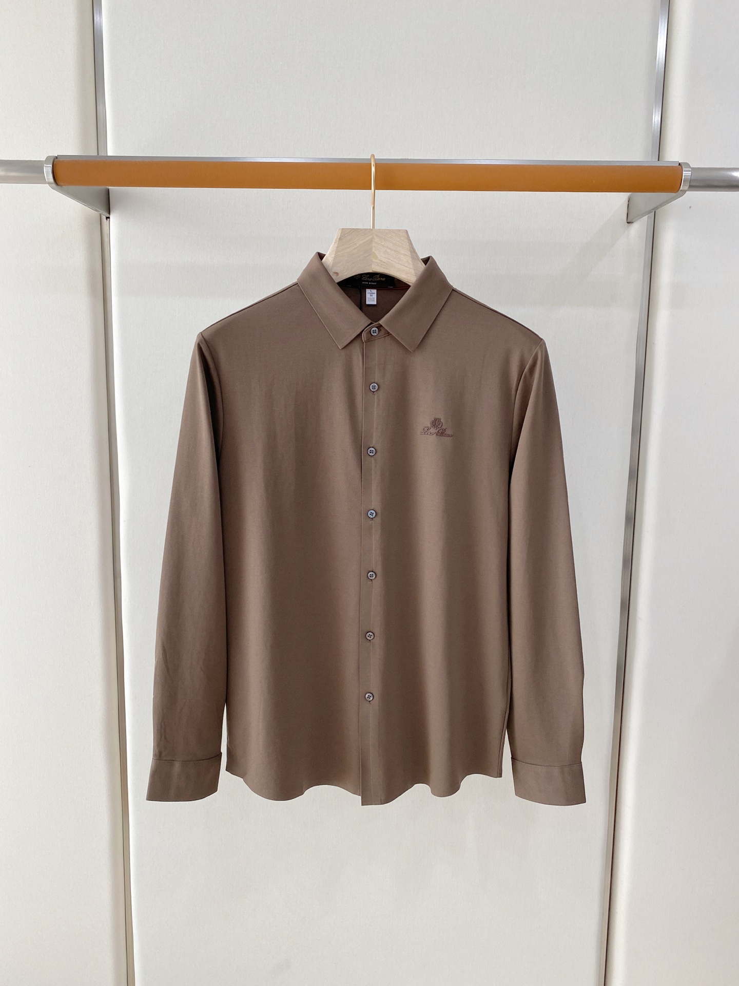 Loro Piana 独家专供新款原单男士Polo长袖高端定制 高版本 时尚百搭爆款⚠️⚠️✨✨原版进口纯棉面料 胸前l