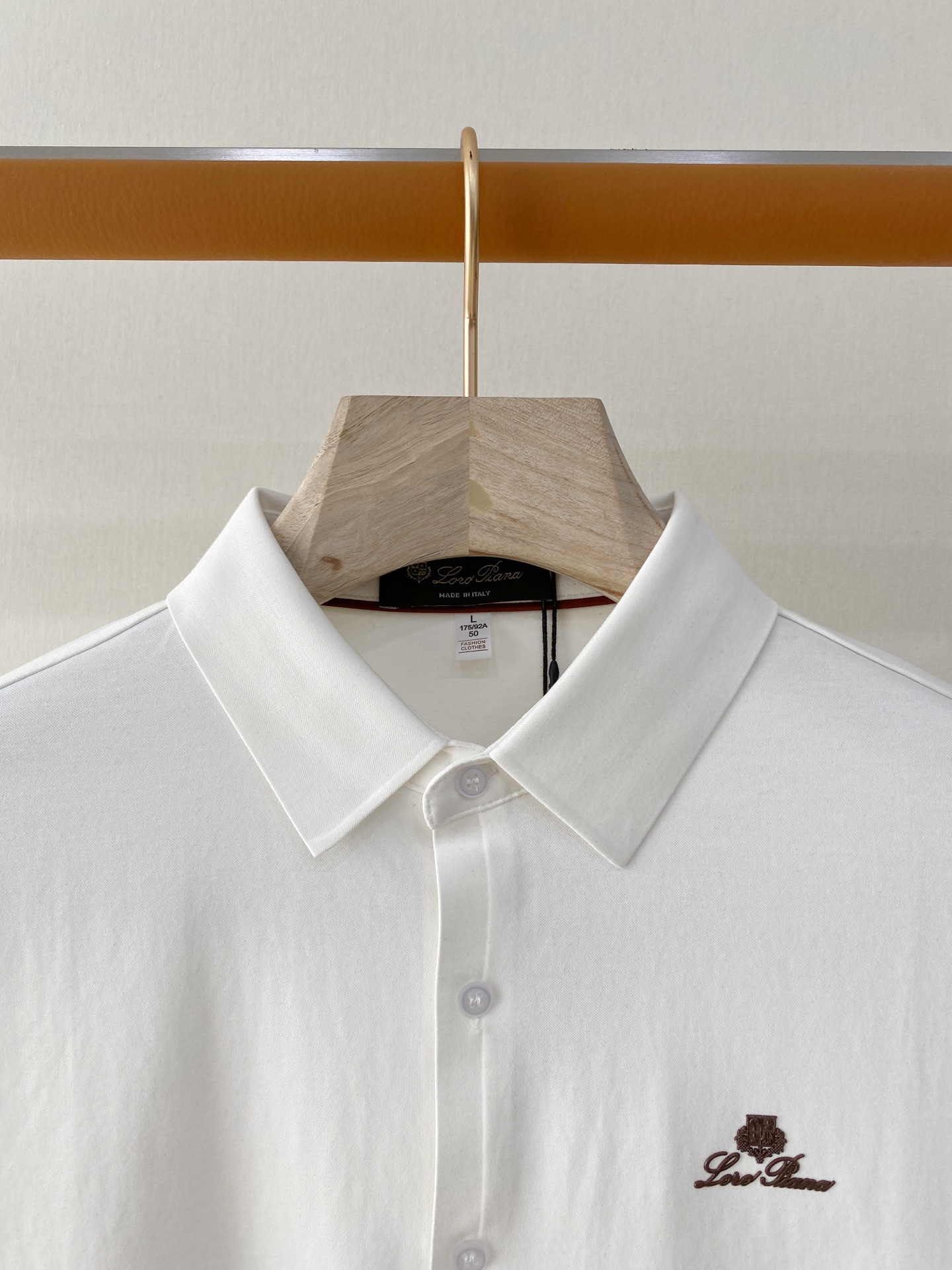 Loro Piana 独家专供新款原单男士Polo长袖高端定制 高版本 时尚百搭爆款⚠️⚠️✨✨原版进口纯棉面料 胸前l