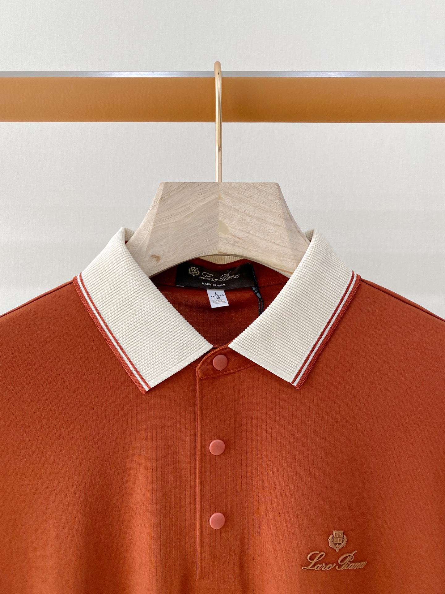 Loro Piana 独家专供新款原单男士Polo长袖高端定制 高版本 时尚百搭爆款⚠️⚠️✨✨原版进口纯棉面料 胸前l