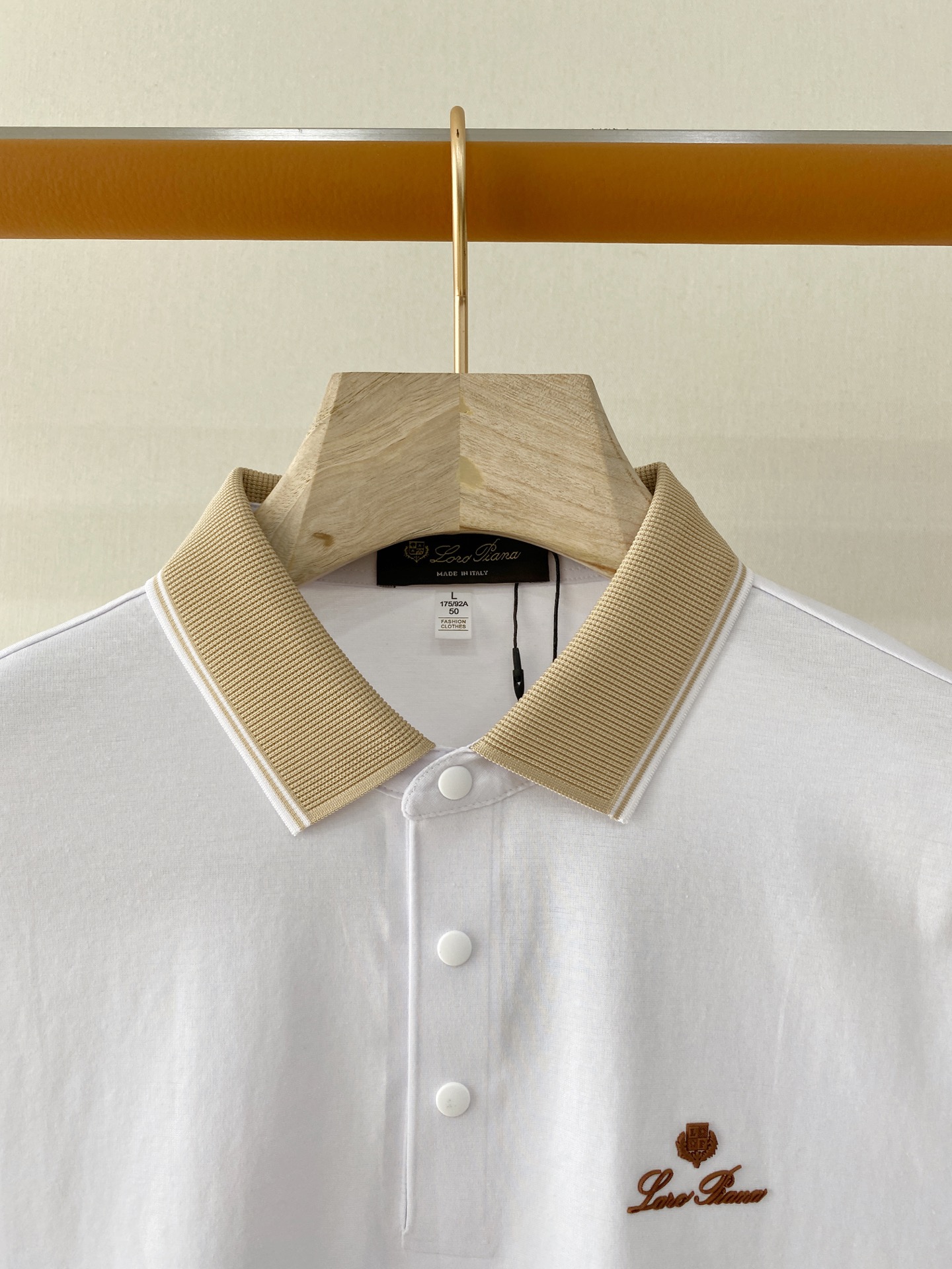 Loro Piana 独家专供新款原单男士Polo长袖高端定制 高版本 时尚百搭爆款⚠️⚠️✨✨原版进口纯棉面料 胸前l