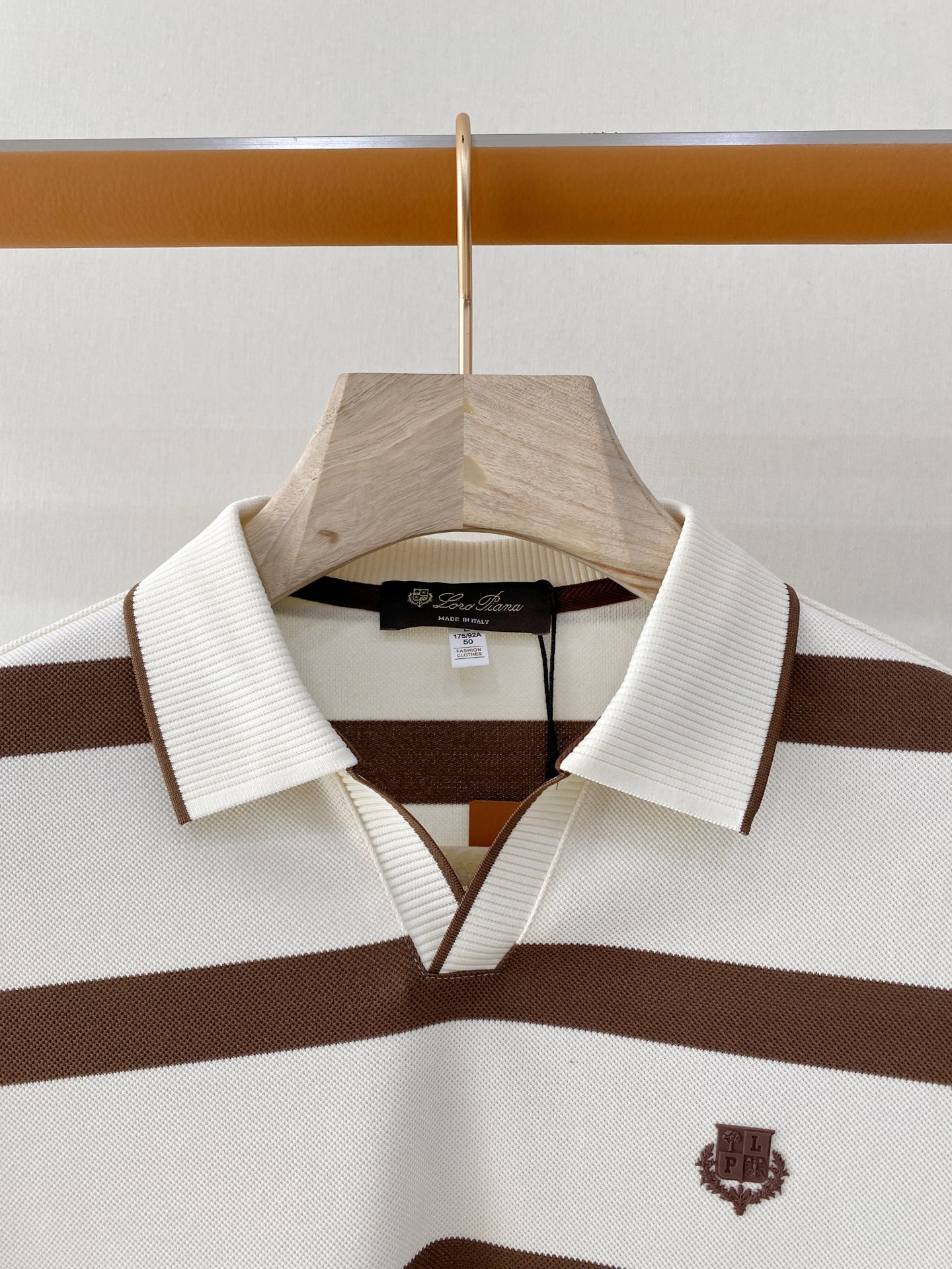 Loro Piana 独家专供新款原单男士Polo长袖高端定制 高版本 时尚百搭爆款⚠️⚠️✨✨原版进口纯棉面料 胸前l