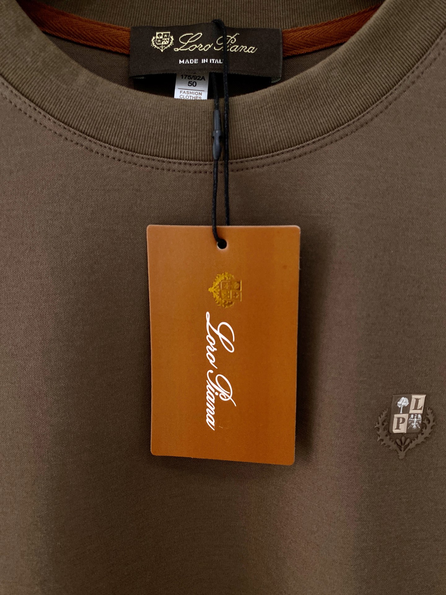 Loro Piana 独家专供新款原单男士Polo长袖高端定制 高版本 时尚百搭爆款⚠️⚠️✨✨原版进口纯棉面料 胸前l