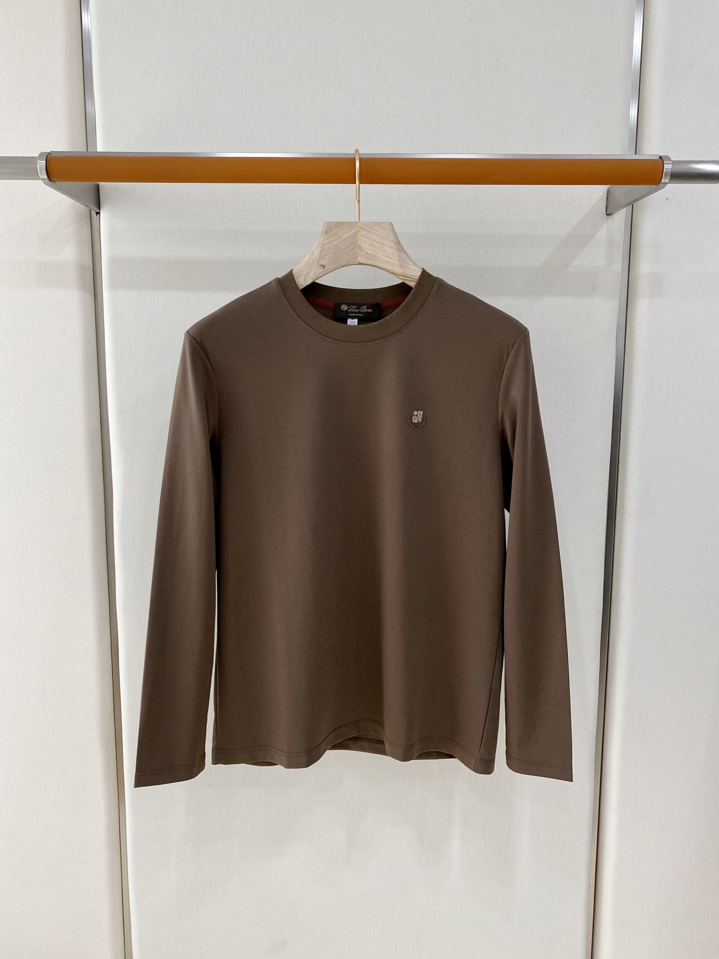 Loro Piana 独家专供新款原单男士Polo长袖高端定制 高版本 时尚百搭爆款⚠️⚠️✨✨原版进口纯棉面料 胸前l