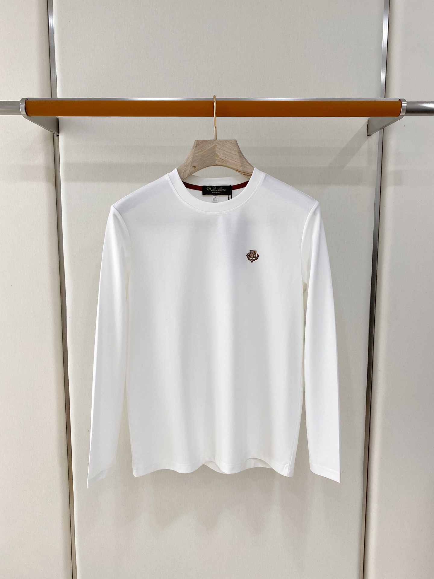 Loro Piana 独家专供新款原单男士Polo长袖高端定制 高版本 时尚百搭爆款⚠️⚠️✨✨原版进口纯棉面料 胸前l