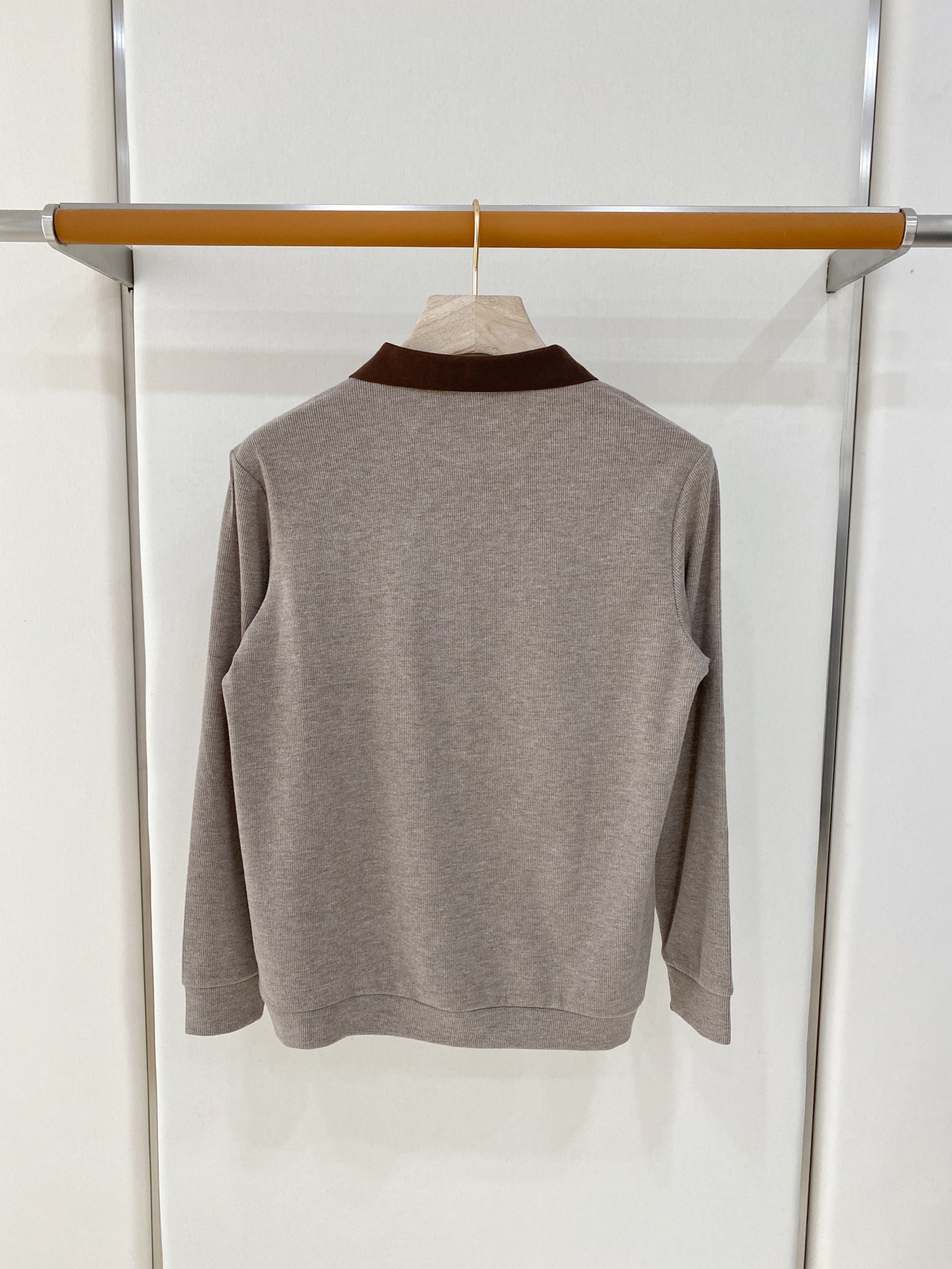 Loro Piana 独家专供新款原单男士Polo长袖高端定制 高版本 时尚百搭爆款⚠️⚠️✨✨原版进口纯棉面料 胸前l