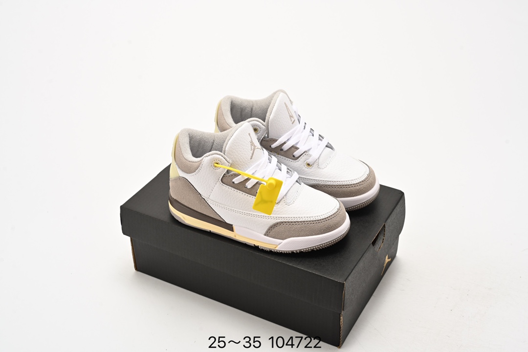图片[6]-🈴️ 童鞋 Air Jordan 3 Retro 乔丹三代Aj3儿童实战篮球鞋 尺码：25～35-选品中心