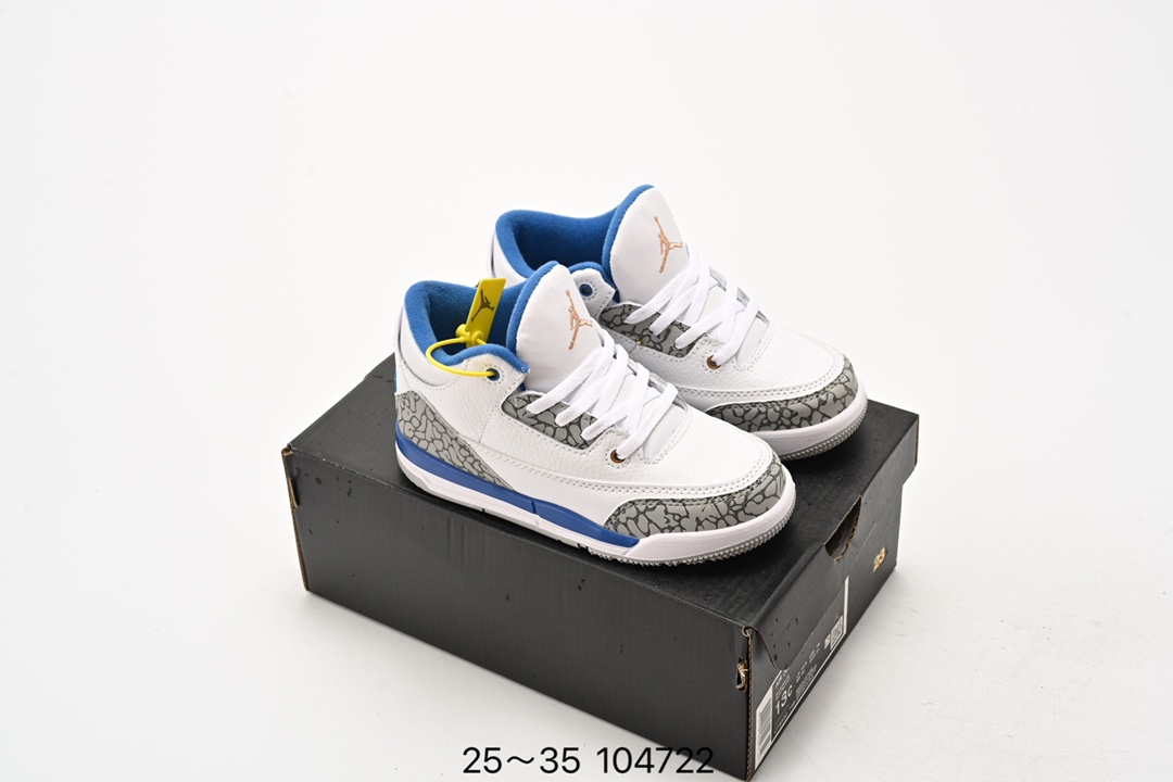 图片[7]-🈴️ 童鞋 Air Jordan 3 Retro 乔丹三代Aj3儿童实战篮球鞋 尺码：25～35-选品中心