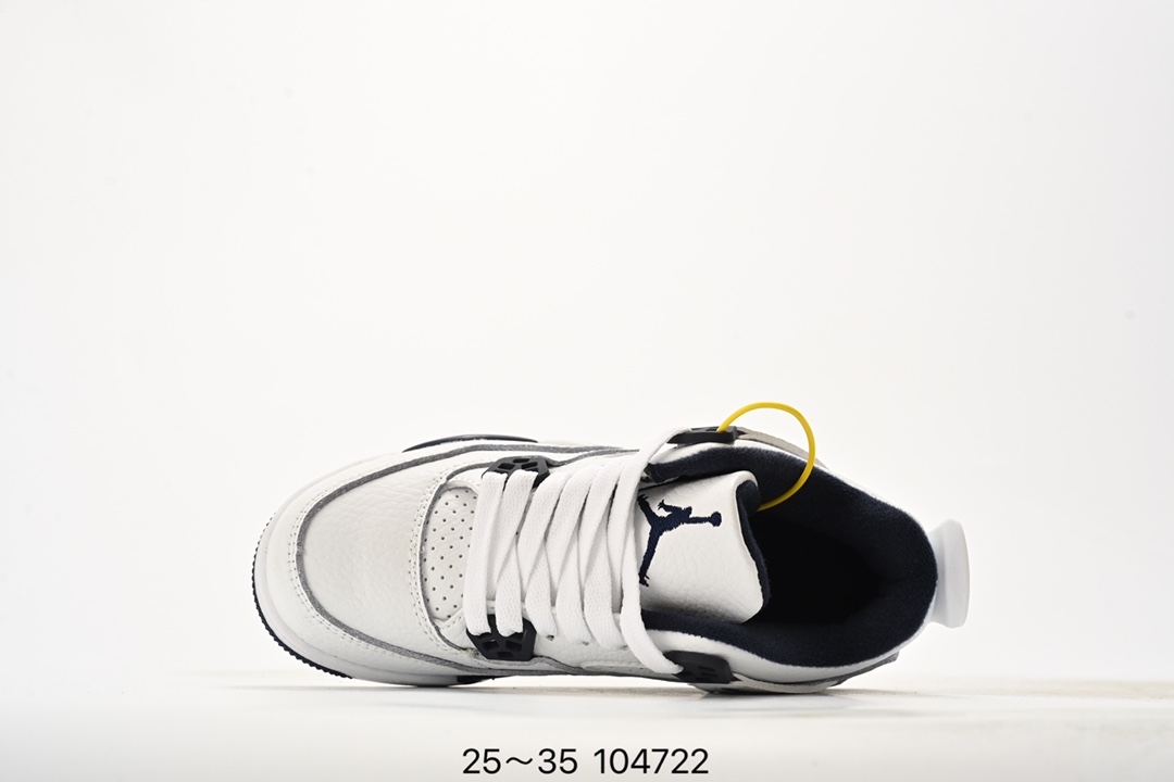 图片[8]-🈴️ 童鞋Nike Air Jordan 4 Retro Se 迈克尔·乔丹AJ4代中帮复古休闲运动文化篮球鞋 将登场的不是白水泥配色，而是一款极其相似的新品。此番，这款鞋子终于迎来发售消息。这款鞋子可以称为绝佳颜值，鞋身以大面积白色呈现，营造简约的视觉氛围。蓝色鞋带孔与中底白蓝，搭配上鞋舌的绿色 Logo，进一步拉升视觉表现。 货号：308497-115 尺码：25～35-选品中心
