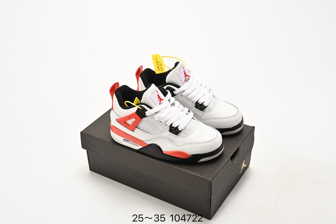 图片[4]-🈴️ 童鞋Nike Air Jordan 4 Retro Se 迈克尔·乔丹AJ4代中帮复古休闲运动文化篮球鞋 将登场的不是白水泥配色，而是一款极其相似的新品。此番，这款鞋子终于迎来发售消息。这款鞋子可以称为绝佳颜值，鞋身以大面积白色呈现，营造简约的视觉氛围。蓝色鞋带孔与中底白蓝，搭配上鞋舌的绿色 Logo，进一步拉升视觉表现。 货号：308497-115 尺码：25～35-选品中心