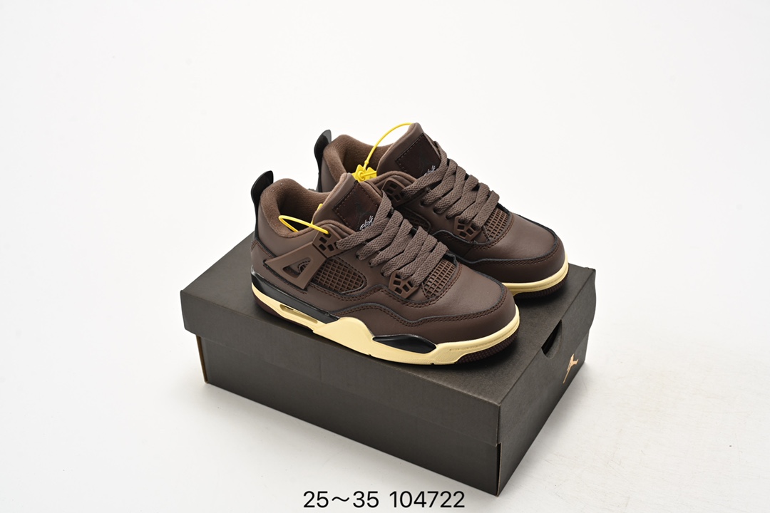 图片[4]-🈴️ 童鞋Nike Air Jordan 4 Retro Se 迈克尔·乔丹AJ4代中帮复古休闲运动文化篮球鞋 将登场的不是白水泥配色，而是一款极其相似的新品。此番，这款鞋子终于迎来发售消息。这款鞋子可以称为绝佳颜值，鞋身以大面积白色呈现，营造简约的视觉氛围。蓝色鞋带孔与中底白蓝，搭配上鞋舌的绿色 Logo，进一步拉升视觉表现。 货号：308497-115 尺码：25～35-选品中心