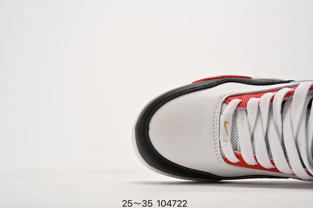 图片[5]-乔丹 Flight 系列气垫篮球鞋25-35 Air Flight Legacy 鞋底采用了与 Air Jordan 4、Air Flight 89 同款，令整体轮廓与这两款经典球鞋颇为相似。后跟的 Nike Air 刺绣也极具复古 OG 风格。-选品中心