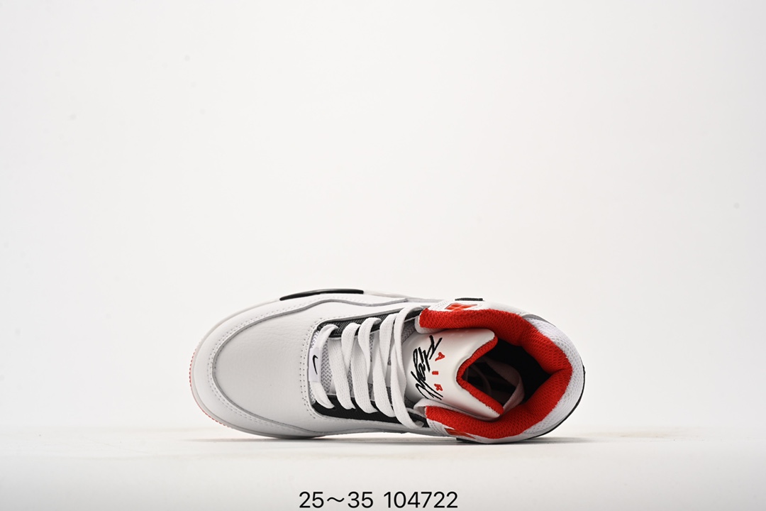 图片[4]-乔丹 Flight 系列气垫篮球鞋25-35 Air Flight Legacy 鞋底采用了与 Air Jordan 4、Air Flight 89 同款，令整体轮廓与这两款经典球鞋颇为相似。后跟的 Nike Air 刺绣也极具复古 OG 风格-选品中心