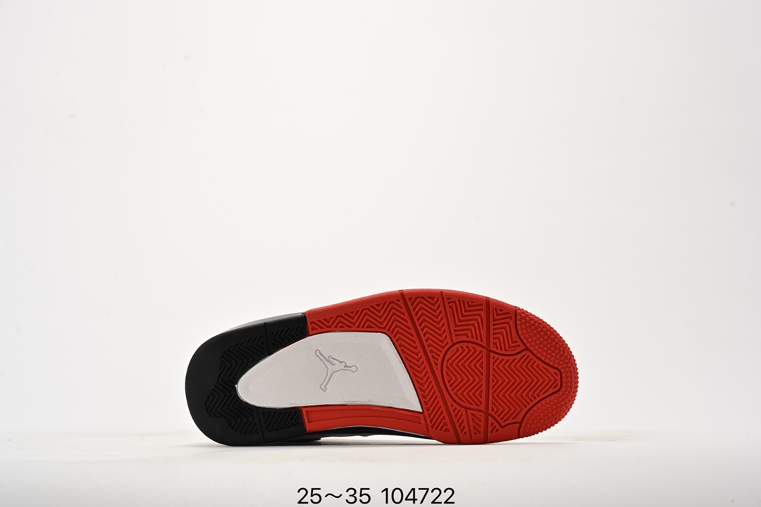 图片[6]-乔丹 Flight 系列气垫篮球鞋25-35 Air Flight Legacy 鞋底采用了与 Air Jordan 4、Air Flight 89 同款，令整体轮廓与这两款经典球鞋颇为相似。后跟的 Nike Air 刺绣也极具复古 OG 风格-选品中心