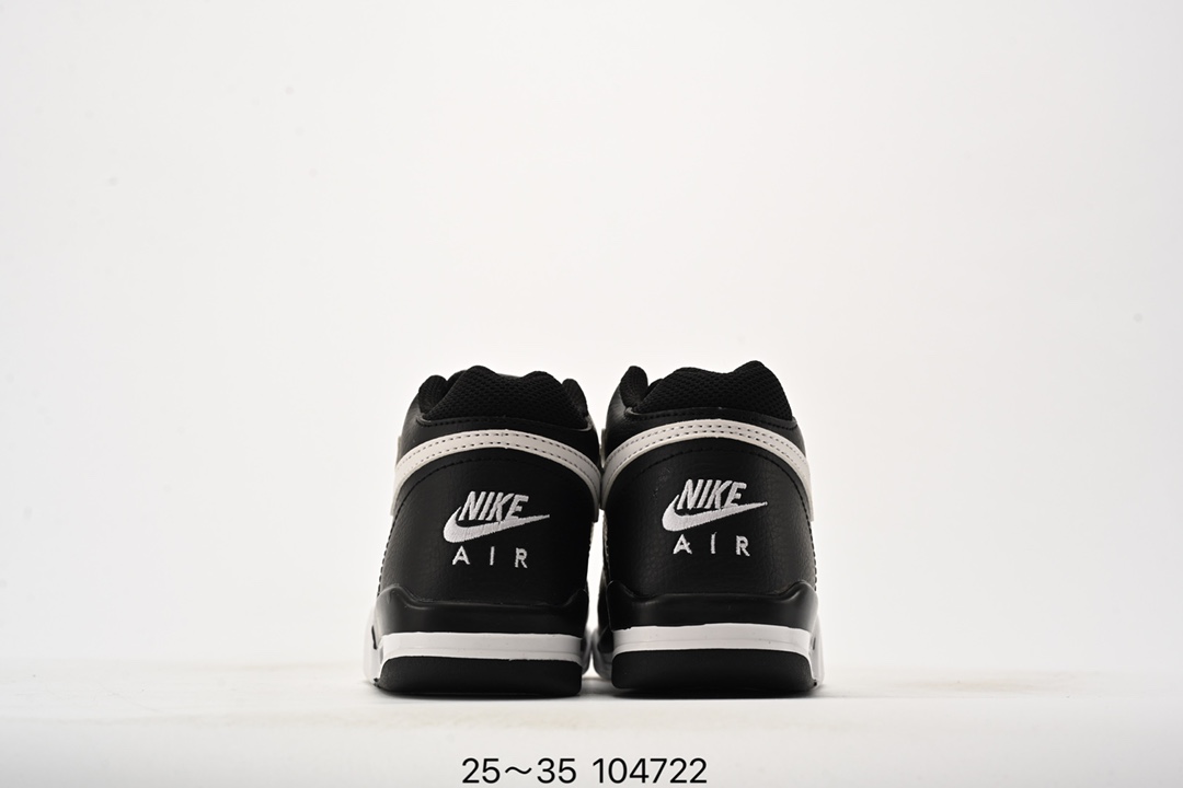 图片[7]-乔丹 Flight 系列气垫篮球鞋25-35 Air Flight Legacy 鞋底采用了与 Air Jordan 4、Air Flight 89 同款，令整体轮廓与这两款经典球鞋颇为相似。后跟的 Nike Air 刺绣也极具复古 OG 风格-选品中心