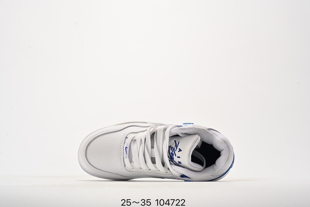 图片[4]-乔丹 Flight 系列气垫篮球鞋25-35 Air Flight Legacy 鞋底采用了与 Air Jordan 4、Air Flight 89 同款，令整体轮廓与这两款经典球鞋颇为相似。后跟的 Nike Air 刺绣也极具复古 OG 风格-选品中心