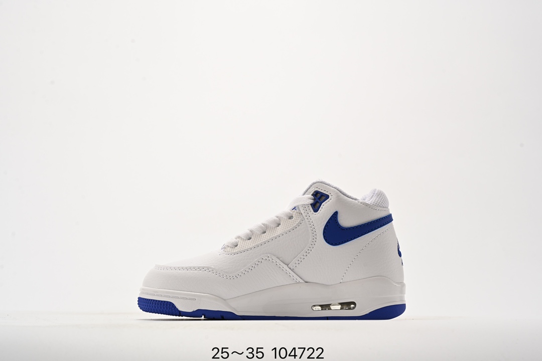 图片[3]-乔丹 Flight 系列气垫篮球鞋25-35 Air Flight Legacy 鞋底采用了与 Air Jordan 4、Air Flight 89 同款，令整体轮廓与这两款经典球鞋颇为相似。后跟的 Nike Air 刺绣也极具复古 OG 风格-选品中心