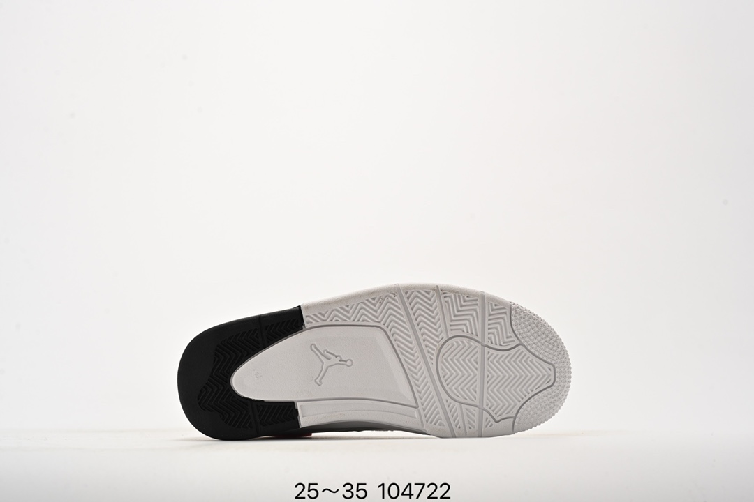 图片[6]-乔丹 Flight 气垫篮球鞋25-35 Air Flight Legacy 鞋底采用了与 Air Jordan 4、Air Flight 89 同款，令整体轮廓与这两款经典球鞋颇为相似。后跟的 Nike Air 刺绣也极具复古 OG 风格-选品中心