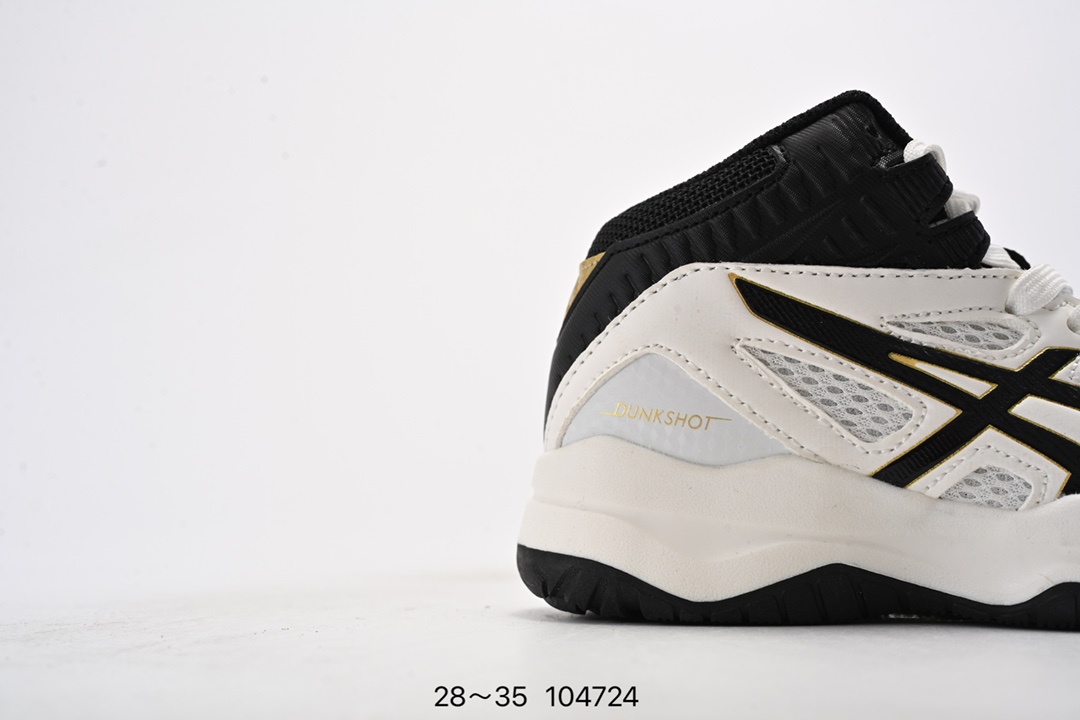 图片[2]-Asics Gelhoop V14 白橙 亚瑟士官方 减震助弹防滑篮球鞋 中底采用了FLYTEFOAM和FLYTEFOAM PROPEL中底，提供了更加良好的缓震和回弹性。鞋底的RISETRUSS稳定片，提供稳定的同时可以提高脚步的灵活度。鞋面采用网眼和PU薄膜结合，兼具了鞋款的轻量性和透气性。延伸至前掌的RISETRUSS科技，增加推进效果，提供良好的稳定性。NON MAEKING无痕橡胶设计，减少对木地板的损伤。 货号：1064A006-100 尺码：28～35-选品中心