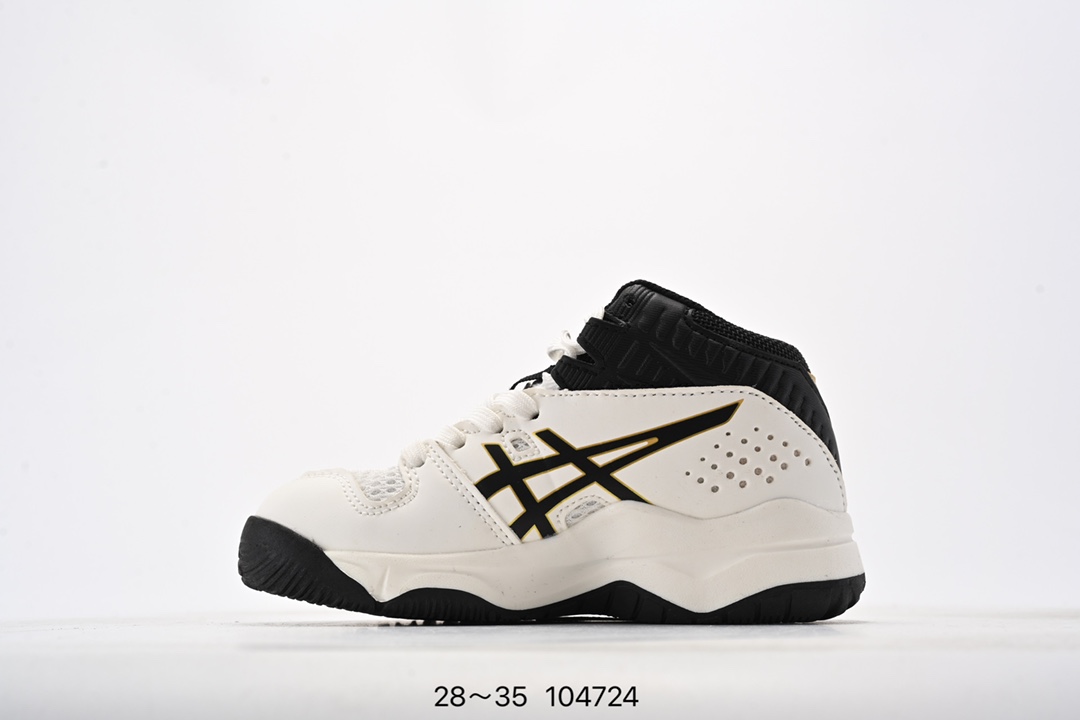 图片[3]-Asics Gelhoop V14 白橙 亚瑟士官方 减震助弹防滑篮球鞋 中底采用了FLYTEFOAM和FLYTEFOAM PROPEL中底，提供了更加良好的缓震和回弹性。鞋底的RISETRUSS稳定片，提供稳定的同时可以提高脚步的灵活度。鞋面采用网眼和PU薄膜结合，兼具了鞋款的轻量性和透气性。延伸至前掌的RISETRUSS科技，增加推进效果，提供良好的稳定性。NON MAEKING无痕橡胶设计，减少对木地板的损伤。 货号：1064A006-100 尺码：28～35-选品中心