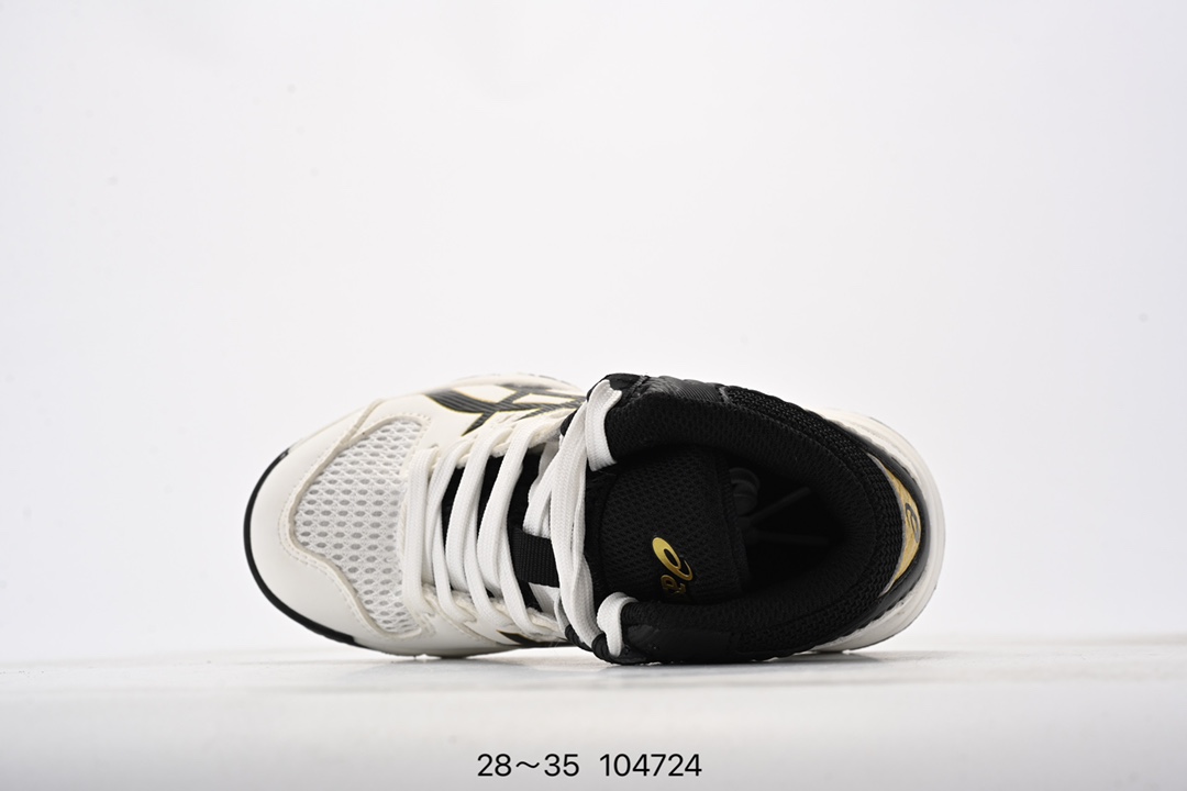 图片[4]-Asics Gelhoop V14 白橙 亚瑟士官方 减震助弹防滑篮球鞋 中底采用了FLYTEFOAM和FLYTEFOAM PROPEL中底，提供了更加良好的缓震和回弹性。鞋底的RISETRUSS稳定片，提供稳定的同时可以提高脚步的灵活度。鞋面采用网眼和PU薄膜结合，兼具了鞋款的轻量性和透气性。延伸至前掌的RISETRUSS科技，增加推进效果，提供良好的稳定性。NON MAEKING无痕橡胶设计，减少对木地板的损伤。 货号：1064A006-100 尺码：28～35-选品中心