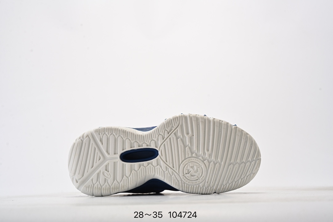 图片[6]-Asics Gelhoop V14 白橙 亚瑟士官方 减震助弹防滑篮球鞋 中底采用了FLYTEFOAM和FLYTEFOAM PROPEL中底，提供了更加良好的缓震和回弹性。鞋底的RISETRUSS稳定片，提供稳定的同时可以提高脚步的灵活度。鞋面采用网眼和PU薄膜结合，兼具了鞋款的轻量性和透气性。延伸至前掌的RISETRUSS科技，增加推进效果，提供良好的稳定性。NON MAEKING无痕橡胶设计，减少对木地板的损伤。 货号：1064A006-100 尺码：28～35-选品中心