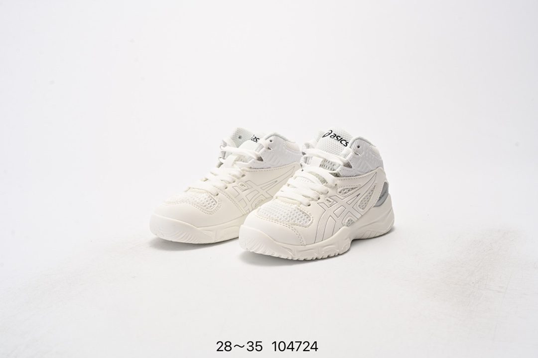 图片[8]-Asics Gelhoop V14 白橙 亚瑟士官方 减震助弹防滑篮球鞋 中底采用了FLYTEFOAM和FLYTEFOAM PROPEL中底，提供了更加良好的缓震和回弹性。鞋底的RISETRUSS稳定片，提供稳定的同时可以提高脚步的灵活度。鞋面采用网眼和PU薄膜结合，兼具了鞋款的轻量性和透气性。延伸至前掌的RISETRUSS科技，增加推进效果，提供良好的稳定性。NON MAEKING无痕橡胶设计，减少对木地板的损伤。 货号：1064A006-100 尺码：28～35-选品中心