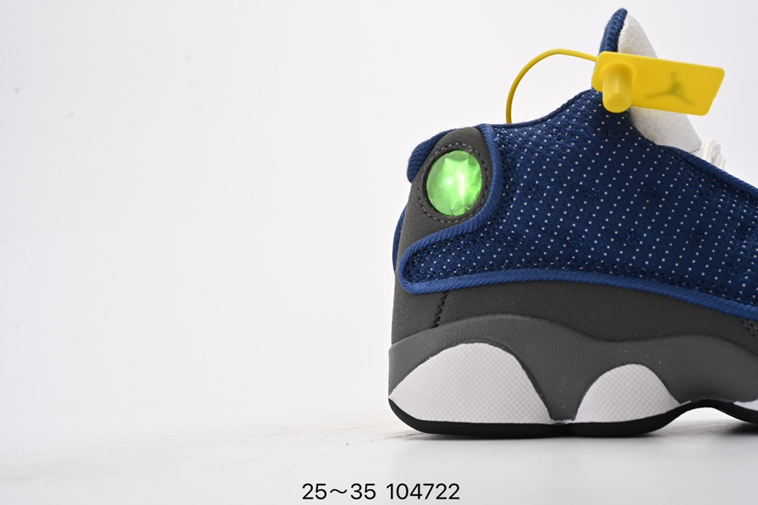Air Jordan 13 Retro He Got Game AJ 13 Panda Joe 13 Eye Basketball Shoes! 414575 No. 104722 - 图片 2