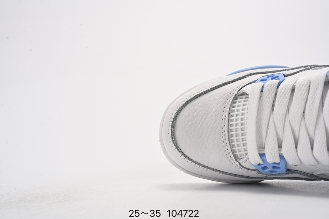 图片[5]-童鞋Nike Air Jordan 4 Retro Se 迈克尔·乔丹AJ4代中帮复古休闲运动文化篮球鞋 将登场的不是白水泥配色，而是一款极其相似的新品。此番，这款鞋子终于迎来发售消息。这款鞋子可以称为绝佳颜值，鞋身以大面积白色呈现，营造简约的视觉氛围。蓝色鞋带孔与中底白蓝，搭配上鞋舌的绿色 Logo，进一步拉升视觉表现。 货号：308497-115 尺码：25～35-选品中心