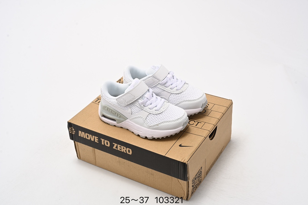 图片[4]-🈴️ 童鞋 耐克Nike AIR MAX SYSTM (PS)网面后置气垫减震运动百搭慢跑鞋 货号： DM9537 001 尺码：25-37 ID：103321-选品中心