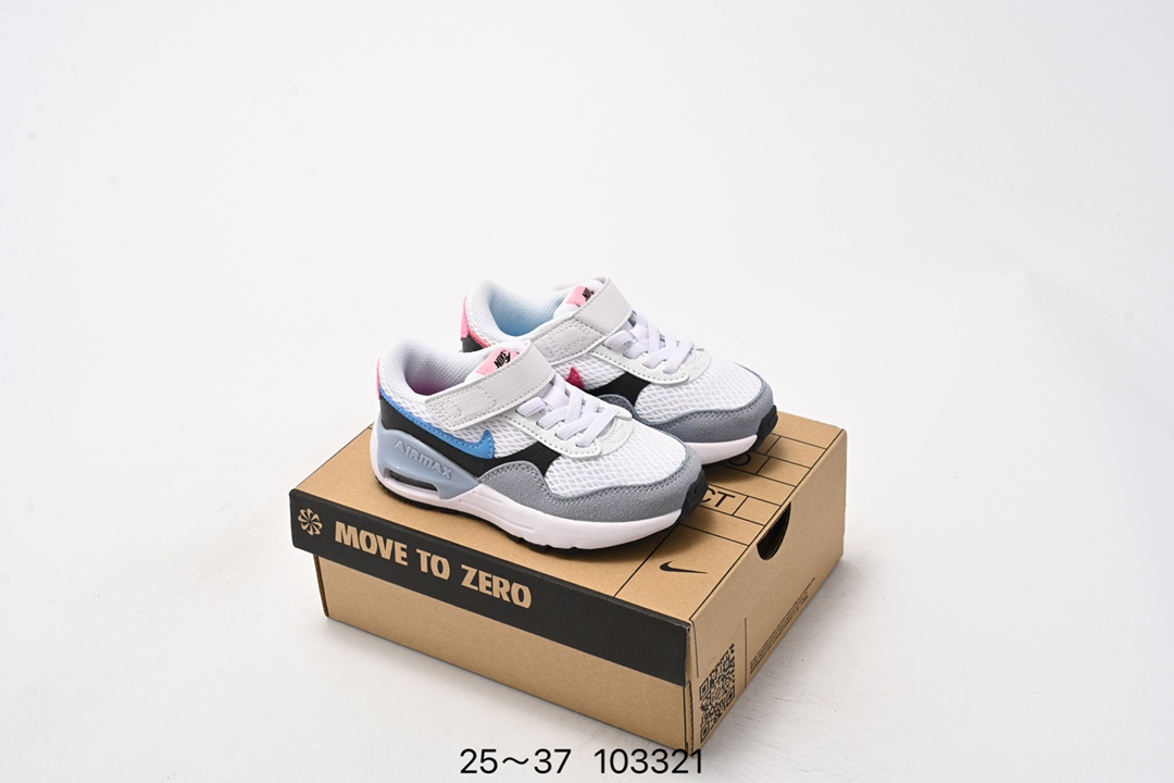 图片[8]-🈴️ 童鞋 耐克Nike AIR MAX SYSTM (PS)网面后置气垫减震运动百搭慢跑鞋 货号： DM9537 001 尺码：25-37 ID：103321-选品中心