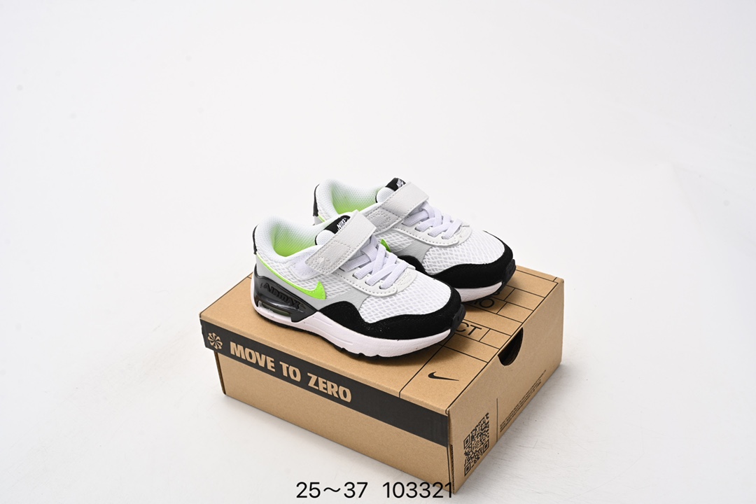 图片[7]-🈴️ 童鞋 耐克Nike AIR MAX SYSTM (PS)网面后置气垫减震运动百搭慢跑鞋 货号： DM9537 001 尺码：25-37 ID：103321-选品中心