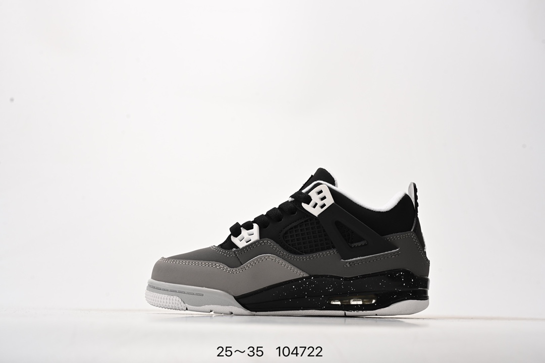图片[3]-Air Jordan 4 Retro OG ”Cement“ 白水泥 AJ4 乔丹4代 aj4 乔4 白水泥 乔丹篮球鞋系列 以白色鞋身辅以水泥灰和黑色装扮，鞋舌上经典的 4 代 Jumpman Logo + Flight 字样格外抢眼，后跟则以 Nike Air 浮雕字样呈现。张弛有度、清爽有余的活力运动装扮，白水泥有着让人百看不厌的经典外观，细细品味之下更显独特魅力。 货号：840606-192 尺码：童鞋-选品中心