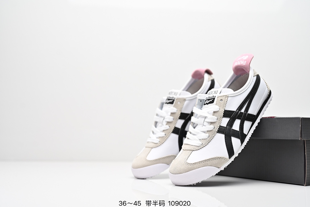 集合图💰140
鬼塚虎/Onitsuka Tiger Mexico 66®经典墨西哥系列复古经典百搭板鞋休闲运动鞋慢跑鞋 
尺码：36～44带半码
编号：109020