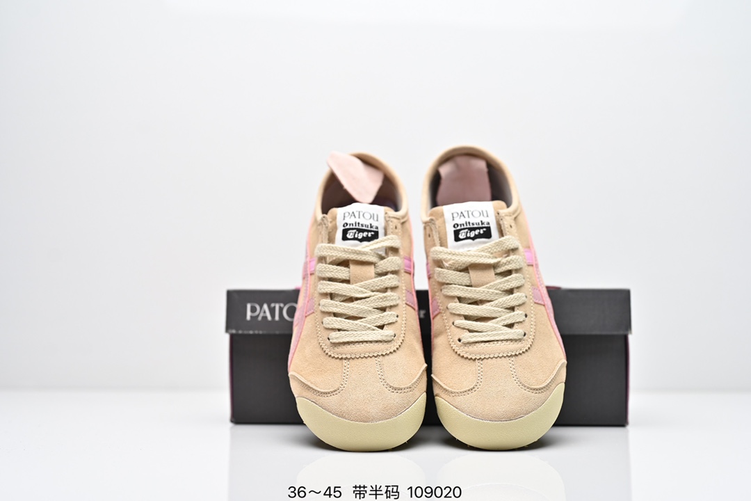 集合图💰140
鬼塚虎/Onitsuka Tiger Mexico 66®经典墨西哥系列复古经典百搭板鞋休闲运动鞋慢跑鞋 
尺码：36～44带半码
编号：109020