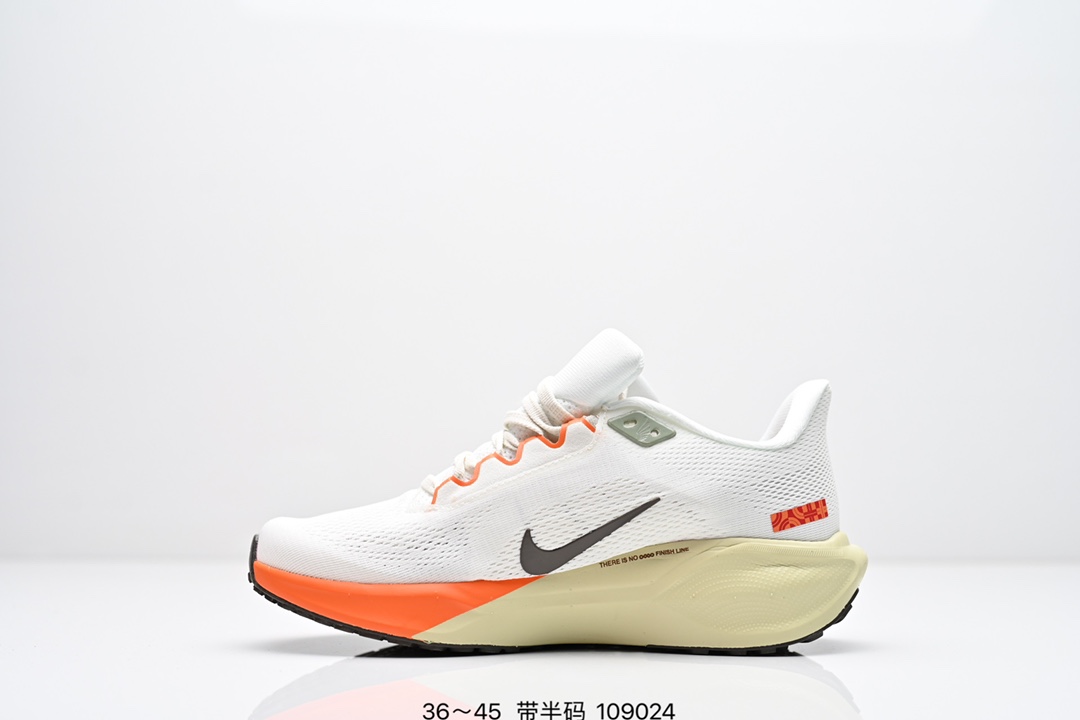 💰160
Nike「飞马新鞋」触感柔软，质感升级！随着“耐克「蓝图」系列”在巴黎的盛大发布，全新一代 登月41代 Nike Pegasus 41也正式登场啦！Nike Pegasus 41采用了全掌ReactX泡绵中底，前掌和后跟还配备了Air Zoom气垫单元，据说跑起来更快更舒适哦！这次最大的升级点，就是飞马系列首次引入了ReactX泡绵，听说相比React泡绵，能量回馈提升了整整13%哦！
货号：FD2722
编码：109024