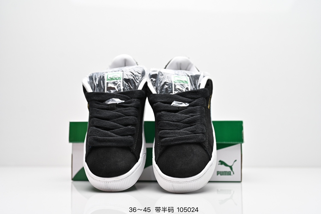 💰160
彪马Puma Suede XL复古单品 防滑耐磨低帮德训板鞋 货号: 395777 02

码数：如图所示
编号：105024