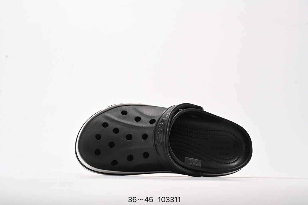 💰55
Crocs Classic Clog 卡骆驰休闲沙滩洞洞鞋拖鞋凉鞋泡芙鞋 透明防水袋包装 注意配件需单独购买 超轻Croslite专利材料打造 鞋面更加耐用易清洗 该鞋款轻盈舒适 2002年 经典克骆格诞生 秉承外形简单 穿着舒适的初衷 不断为消费者带来舒适的穿着体验 穿出“趣”味 鞋面洞洞可搭彰显个性的智必星 一鞋两穿 可调节式后跟带增添鞋身的稳固性能 放前面变成愜意舒适的凉拖 放后面行走跑跳更加稳妥 Croslite ™材料 封闭式细胞树脂 能够在体温作用下自动变形以适应脚部形状 涉水性优秀的同时易于清洁 抓地力强 不易打滑 Crocs的核心理念:轻便 灵活 全方位的舒适感
编码:103311