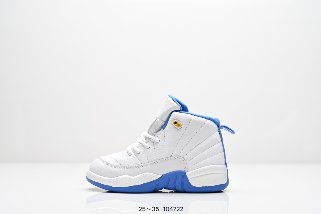 图片[10]-童鞋耐克 AJ 乔丹12代 Nike Air Jordan 12 Retro 篮球鞋复刻男子运动鞋 重现设计师汀克·哈特菲尔德广受赞誉的 1996 年鞋款设计，后者率先将 Zoom Air 缓震配置引入经典系列。鞋面采用优质材料，打造当季潮流风范。 优质材质组合鞋面，实现出色耐穿性 泡绵中底搭载全掌型 Zoom Air 缓震配置，塑就出众回弹的缓震效果 碳纤维稳定片 橡胶外底 货号：CT8013 尺码：童鞋-选品中心