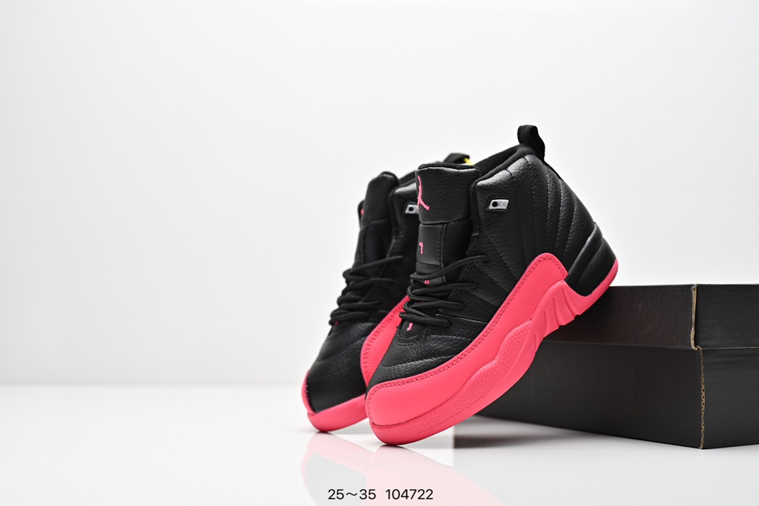图片[9]-童鞋耐克 AJ 乔丹12代 Nike Air Jordan 12 Retro 篮球鞋复刻男子运动鞋 重现设计师汀克·哈特菲尔德广受赞誉的 1996 年鞋款设计，后者率先将 Zoom Air 缓震配置引入经典系列。鞋面采用优质材料，打造当季潮流风范。 优质材质组合鞋面，实现出色耐穿性 泡绵中底搭载全掌型 Zoom Air 缓震配置，塑就出众回弹的缓震效果 碳纤维稳定片 橡胶外底 货号：CT8013 尺码：童鞋-选品中心
