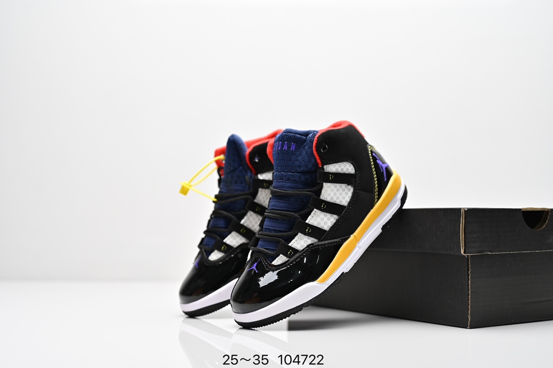 集合图 童鞋 Air JORDAN MAXAUPA (PS) 小康扣 复古篮球鞋 尺码：25～35-选品中心