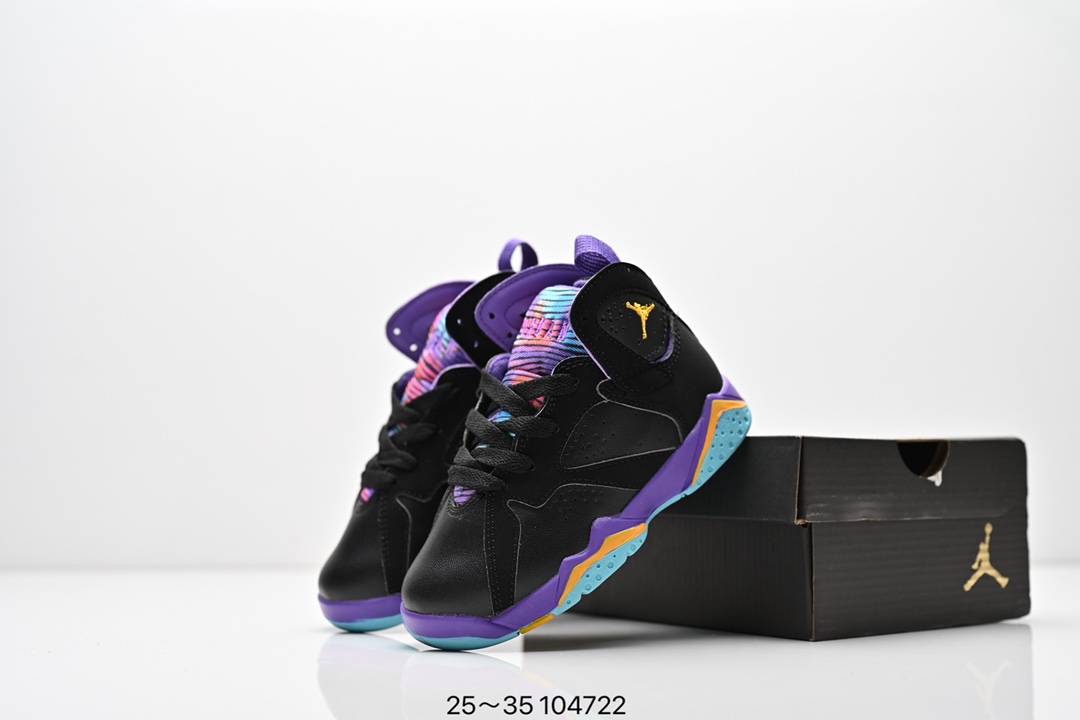 图片[3]-集合图 Jordan/乔丹 童鞋版本上线👣你家有个fashion宝贝👶🏻中底注胶孔内置真Sole气垫❗️耐克Air Jordan Brand B LOYAL PS 乔丹中帮经典复古文化休闲运动篮球鞋“ 类型：童鞋 尺码：25 26 27 28 29 30 31 32 33 34 35-选品中心