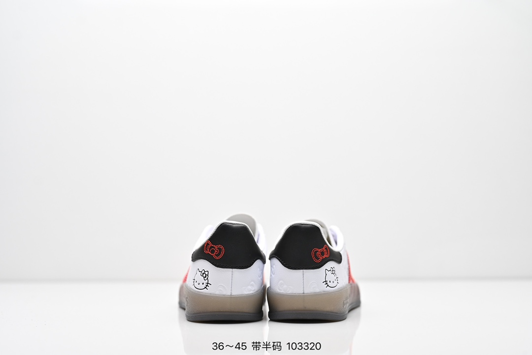 💰140
公司级✅adidas Originals Gazelle INdoor 三叶草休闲防滑耐磨低帮板鞋
鞋头出色设计 塑就出众贴合感
稳固的后跟贴合足部曲线设计
软弹舒适 不易磨脚
橡胶鞋底配合防滑纹路设计 平稳抓地
官方货号:II0013
尺码:36 36.5 37 38 38.5 39 40 40.5 41 42 42.5 43 44 45
编号：103320