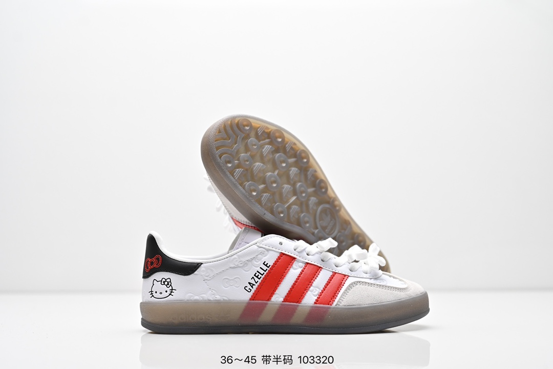 💰140
公司级✅adidas Originals Gazelle INdoor 三叶草休闲防滑耐磨低帮板鞋
鞋头出色设计 塑就出众贴合感
稳固的后跟贴合足部曲线设计
软弹舒适 不易磨脚
橡胶鞋底配合防滑纹路设计 平稳抓地
官方货号:II0013
尺码:36 36.5 37 38 38.5 39 40 40.5 41 42 42.5 43 44 45
编号：103320