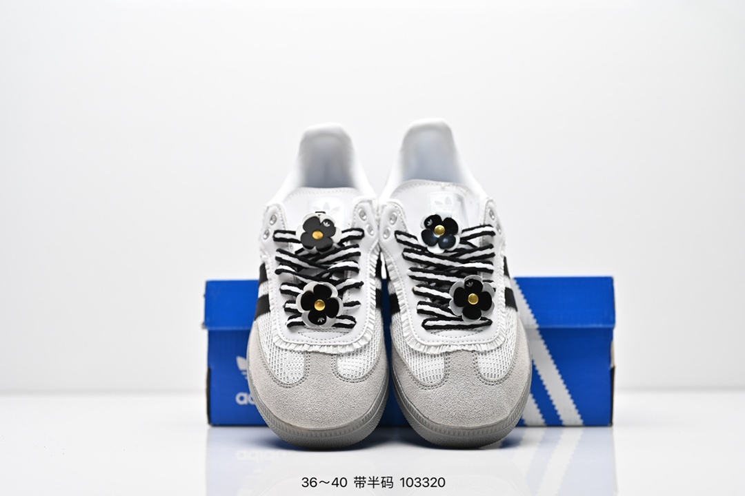 💰140
真标✅阿迪达斯三叶草Adidas Originals Samba OG 桑巴舞系列绅士德训足球风百搭低帮休闲运动板鞋
货号:B75806
尺码:36 36.5 37 38 38.5 39 40
编号：103320